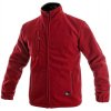 CXS OTAWA Pánska fleecová bunda červená L 124000125094