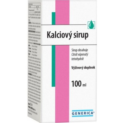 Generica Kalciovy sirup 100 ml