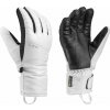Dámske lyžiarske rukavice Leki Sveia Zero GTX Women - white/black 7.5