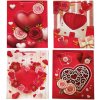 Darčeková taška Hearts 26x32x10cm