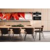 DIMEX | Dibond doska za kuchynskú linku | DBW-26060-008 Červené listy | 260 x 60 cm + Dibond obkladová doska Dimex do kuchyne Červené listy v rozmere 260 x 60 cm