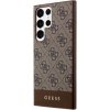 Obal Guess PU 4G Stripe Samsung Galaxy S24 Ultra 5G S928 GUHCS24LG4GLBR Brown