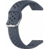 BStrap Silicone Dots remienok na Samsung Galaxy Watch 3 45mm, dark gray (SSG013C13)