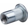 Matice nitovacie oceľové, M6x14mm, 30ks, pozinkované, FORTUM