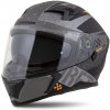 přilba Integral 3.0 DRFT, CASSIDA (šedá matná/černá/oranžová, plexi s přípravou pro Pinlock, vel. XS)