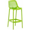 Design-Shop Plastová barová stolička DS10778434 - Zelená