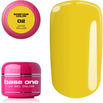 Silcare gél na nechty Base One Color 02 Juice Yellow 5 g