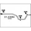 Výfukové potrubie MTS 01.43084