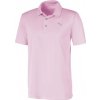 Pánske golfové tričko Puma Rotation Solid 2019 Ružová XL