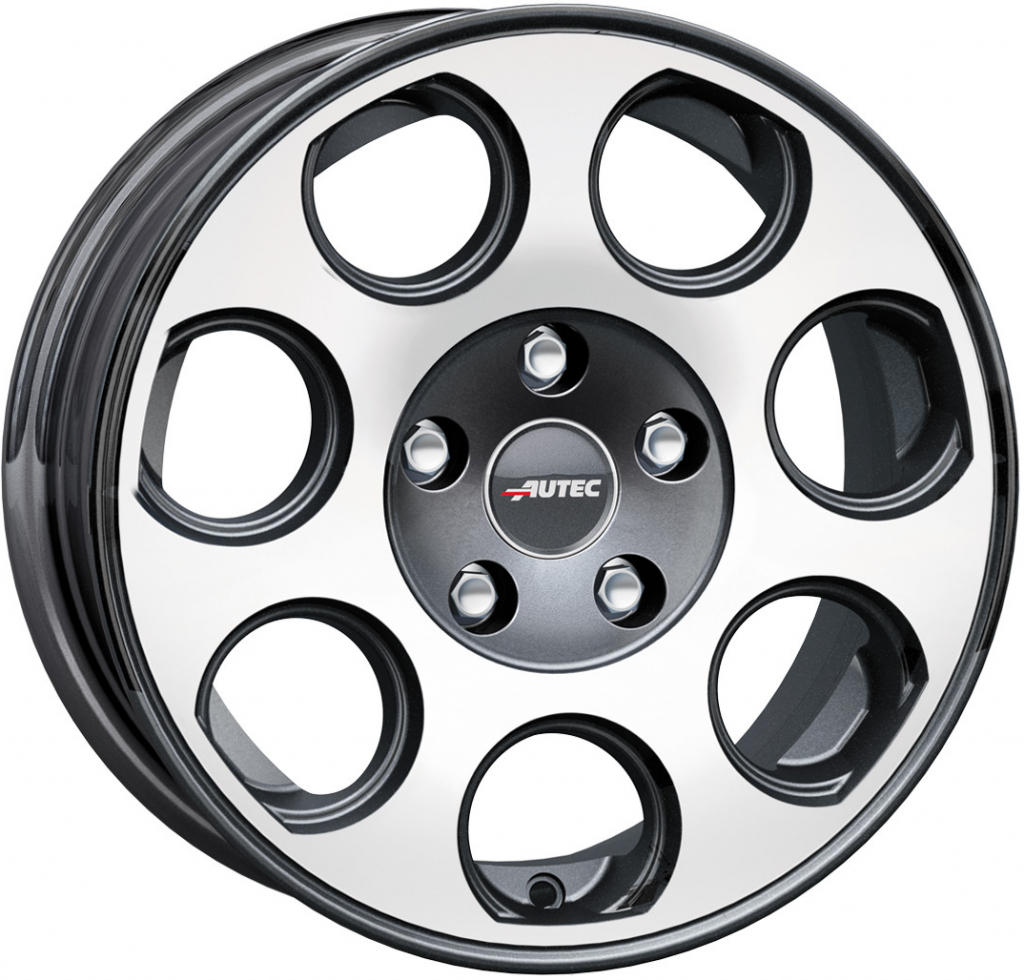 AUTEC Yuna 6x14 4x100 ET30 graphite polished