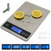 Kuchynská váha Bedee kitchen Scale strieborná/sivá 15 kg