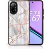 VSETKONAMOBIL 83949 MY ART Ochranný kryt pre Realme C67 PINK MARBLE (143)