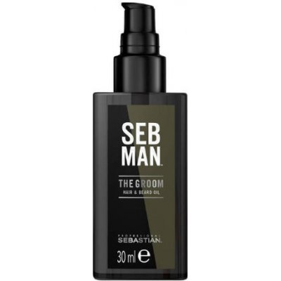 Sebastian Professional SEB MAN The Groom Hair & Beard Oil - Olej na vlasy a fúzy 30 ml