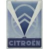 Plechová ceduľa Citroen 2CV Logo, 30 x 40 cm