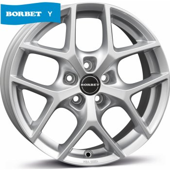 Borbet Y 7x16 5x108 ET45 silver