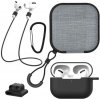 AppleKing praktická súprava 5v1 pre AirPods Pro - čierna - možnosť vrátiť tovar ZADARMO do 30tich dní