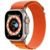 AppleKing nylonový remienok alpský ťah pre Apple Watch Ultra 49mm / 46mm / 45mm / 44mm / 42mm - oranžový - možnosť vrátiť tovar ZADARMO do 30tich dní