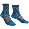 Bridgedale Hike Lightweight merino Endurance Ankle dámske ponožky denim/blue