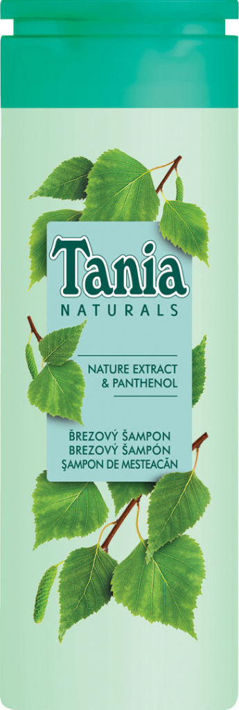 Tania Naturals Březový šampon na vlasy 400 ml