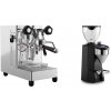 Lelit MaraX3 PL62X3, stainless steel + Rocket Espresso SUPER FAUSTO, black