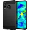 JELLY CASE CARBON SAMSUNG M21 čierne zadné púzdro na mobilný telefón (Gumené silikónové púzdro JELLY CASE)