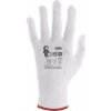 CANIS Textilné rukavice SAWA, biele, Varianta biela, Veľkosť rukavíc 8