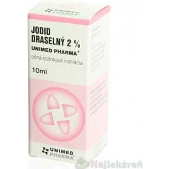 Jodid draselný 2% Unimed Pharma int.opo.1 x 10 ml