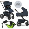 EASYWALKER Kočík kombinovaný Jimmey 2v1 Indigo Blue LITE AIR + KIDDY Evoluna i-size 2 + základňa VP-F188404