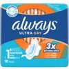 Always Ultra Day Normal hygienické vložky s křidélky 10 kusů