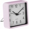 TICHÝ BUDÍK S QUARTZ MECHANIZMOM RUŽOVÝ HODINY na nočný stolík