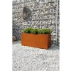 Hrantík MAXI, corten, šírka 100 cm, hnedý