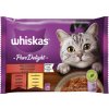 Whiskas Pure Delight s hovädzím a kuracím mäsom 4 x 85 g