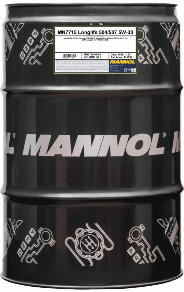 Mannol Longlife 504/507 5W-30 60 l