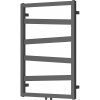 Mexen, Mexen Zoom dekoratívny kúpeľňový radiátor 770 x 530 mm, 275 W, antracit - W130-0770-530-00-66