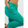 Športové voľné tepláky Gym time 281 zelená NEBBIA Veľkosť: S