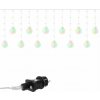 ISO 11345 Svetelný záves gule 108 LED, 3.6W multicolor