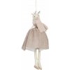 Závesná ozdoba - laň Lotte v púdrových šatách, Clayre & Eef