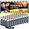 Alkalická batéria Toshiba AAA (R3) 40 ks