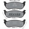 TEXTAR Sada brzdových platničiek kotúčovej brzdy 2435501