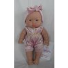 Realistické miminko holčička Betty v růžovém od španělské firmy Marina & Pau (Betty Baby Pink - 28 cm - balené v sáčku)