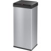 Hailo Bix-Box Swing XL 8602210 odpadkový kôš, 52 l, ocelový plech, (d x š x v) 340 x 339 x 763 mm, strieborná, čierna, so samozatváracím vekom, 1 ks; 8602210
