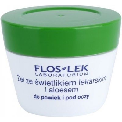 FlosLek Laboratorium Eye Care gél na očné okolie s očiankou a aloe vera 10 g