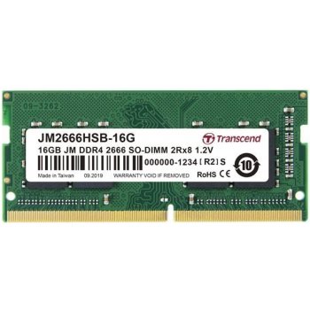 Transcend DDR4 16GB 2666MHz CL19 JM2666HSB-16G