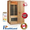 HEALTHLAND DeLUXE 2200 CARBON-BT infrasauna