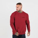 GymBeam Mikina Basic Jumper Burgundy