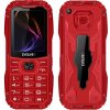 EVOLVEO MaxPhone A1, tlačidlový telefón Dual SIMt, červený