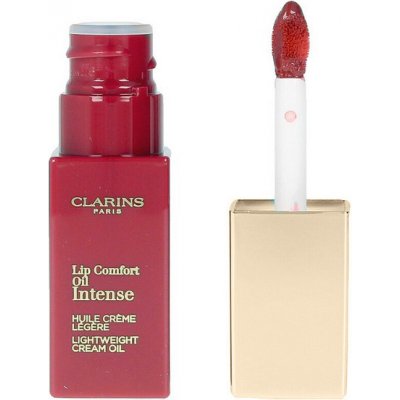 Clarins Olejový lesk na pery Lip Comfort Oil Intense Light weight Cream Oil 04 Intense Rosewood 7 ml