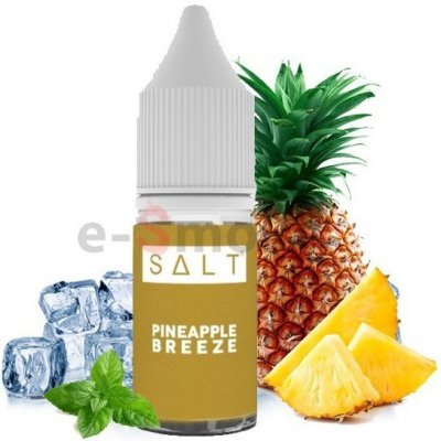 10 ml Pineapple Breeze JUICE SAUZ SALT e-liquid, obsah nikotínu 10 mg
