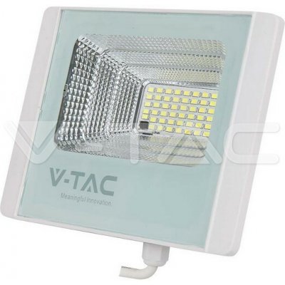 12W LED solárny reflektor 6400K biely 550lm VT-25W (V-TAC)