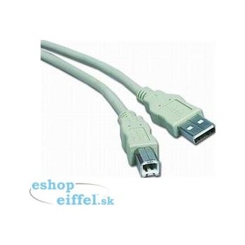 PremiumCord kábel USB 2.0, A-B, 1m